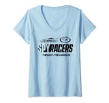 Fast & Furious: Spy Racers Logo Outline V-Neck T-Shirt