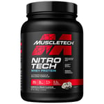 MuscleTech NitroTech Whey Protein Powder, Muscle Maintenance & Growth, Whey Isolate Protein Powder With 3g Creatine, Protien Shake For Men & Women, 6.8g BCAA, 20 Servings, 908g, Cookies & Cream