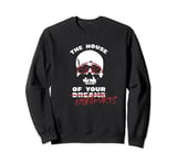 The Amityville Horror Halloween Skull House Of Nightmares Sweatshirt