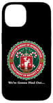 iPhone 14 Christmas Yuletide Holiday Bureau of Investigation Deer Seal Case