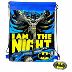 Drawstring Bag Batman I Am The Night Childrens School Sports PE Swimming Unisex