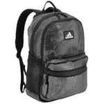 adidas Hermosa Mesh Backpack, Black/White, One Size, Hermosa Mesh Backpack