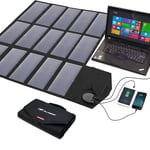 100W 18V 12V Portable Solar Panel Foldable Solar Battery Charger for Laptop Mobi