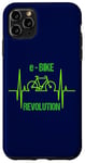 iPhone 11 Pro Max eBike Revolution Bicycle Electric Heartbeat Funny EKG Pulse Case