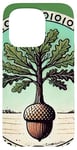 iPhone 15 Pro Oak from Acorn Illustration Tree Lovers mighty Oak tree Case