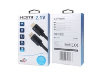 Tb Hdmi V 2.1 Premiumkabel 3 M 8K Svart, Designad För Gamers