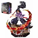 Figurine De Dessin Animé Demon Slayer Kokushibo 28cm Pvc Statues