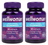 2x Vitabiotics Wellwoman - 60 Multivitamin Gummies - RRP £32