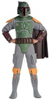 Star Wars - ST-888574STD - Déguisement - Adulte Luxe Bobba Fett - Taille Standard