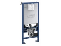 Grohe Rapid Slx Element Til Wc, 1,13 M Installationshøjde Med Integreret Sokel Og Shower Toilet-Tilslutning Med Cisterne Gd 2