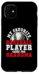 Coque pour iPhone 11 Matching Family Photo Baseball Gift - Grandma Mother's Day