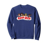 Stranger Things Cartoon Dustin & Co Code Red Sweatshirt