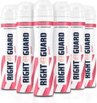 Right Guard Women's Deodorant Sport 48H, Total Defence 5, Multipack 6x250ml