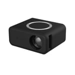 4k projektor 7500 lumen 1080p 3d led mini wifi video hemmabio Dz(svart)-Yvan