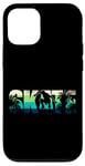 iPhone 12/12 Pro Skate Vintage 80S 90S Retro Beach Palm Tree Case