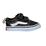 Vans Mixte Enfant Ward V Basket, Camouflage Noir/Blanc, 26 EU