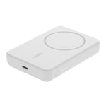 Belkin BOOST CHARGE™ Magnetic Wireless Powerbank with kick stand 5,000 mAh White