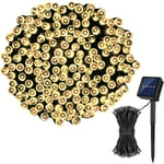 Solar LED String Lights Multipurpose Outdoor Glödande Ornament 9.5m four colors