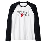 Official The Rolling Stones HD Tongue Logo Raglan Baseball Tee