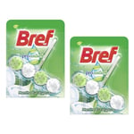 Bref Lot de 2 Blocs WC 50g Pronature Menthe Eucalyptus ¿ Produit Nettoyant D¿tartrant toilettes