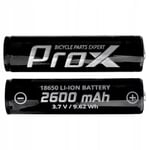 PROX 18650 Li-Ion-batteri för lampor 2600mAh