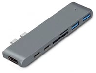 USB-keskitin Macbook Pro/Air -tietokoneelle