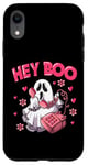 iPhone XR Ghost Pun Ghost Girl Halloween Costume Hey Boo Case