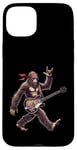 Coque pour iPhone 15 Plus Retro Bigfoot Rock Music Men Kids Women Funny Bigfoot Rock