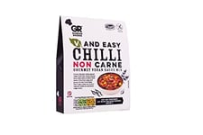 Gordon Rhodes' Chilli Non Carne Vegan Recipe Sauce Mix Mix with Crushed Chilli Seeds. Free from Meat and Gluten, Slow Cook for The Laid Back Way to get a Kick Out of Your Veg.(1 x 75gm)