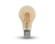 LED Retro lampa E27, 8W, 720 Lumen, filament, A67