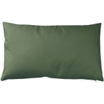 Housse de coussin d'extérieur en tissu outdoor Vert Olive 30x50 cm - Vert Olive