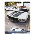 Fast Furious Model Car Ford Mustang Boss 1969 Scale 1:64 8cm Hot Wheels HYP71