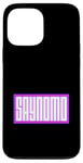 Coque pour iPhone 13 Pro Max Violet Saynomo (Say No More) Purple Graphic