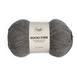 Socki Fine 100 g Grey Melange A047 Adlibris