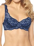 Triumph Women's Amourette Charm Whp Bra, Blue (Dark Combination), 32E