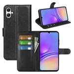 Galaxy A05      Pu Wallet Case    [Black]