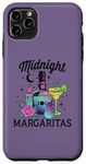 Coque pour iPhone 11 Pro Max Midnight Margaritas Halloween Pastel Goth Witchy Occult Pink