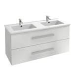 Meuble double vasque 120 cm JACOB DELAFON Ola UP blanc