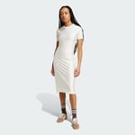 adidas Ruched 3-Stripes Cali Tee Dress Women