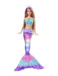 Dreamtopia Twinkle Lights Mermaid Doll Patterned Barbie