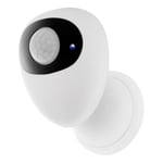 DELTACO SMART HOME Rörelsesensor, PIR, WiFi 2.4 GHz, vit/svart