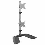 0065030879897 StarTech.com Vertical Dual Monitor Stand - Ergonomic Desktop Stack