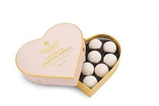 Charbonnel et Walker Pink Marc de Champagne Truffles in Heart Shaped Box 200 g