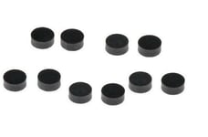 10x 6MM DIAMETER BLACK GUITAR FRET BOARD DOT INLAY MARKERS DOTS