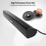 Mini Usb Speakerlaptop Subwoofer Stereo Soundbar Loudspeaker For Noteook Pc Tv