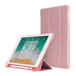 Etui En Pu Pliable Or Rose Pour Votre Apple Ipad 9.7 2018/Ipad 9.7 2017/Ipad Air/Ipad Air 2/Ipad Pro 9.7