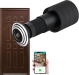 Caméra De Visionnage De Porte Hd 1080P,Caméra Judas De Porte Grand Angle De 150 Degrés,Caméra Judas Usb Wifi À Distance Hd À Distance Pour La Sécurité De La Maison,Du Bureau