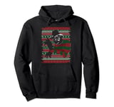 A Nightmare On Elm Street Christmas Fair Isle Pullover Hoodie