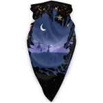 AEMAPE Howl's Moving Castle Face Cover Shield Neck Warmer Neck Scarf Multifunctional Headband Headwear Headwrap Balaclava Mouth Shields Unisex Breathable Reusable Anti Dust-9N7