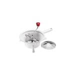 Moulinex K10121 Ustensile Pour Râper Et Émincer Rouge, Acier Inoxydable, Blanc